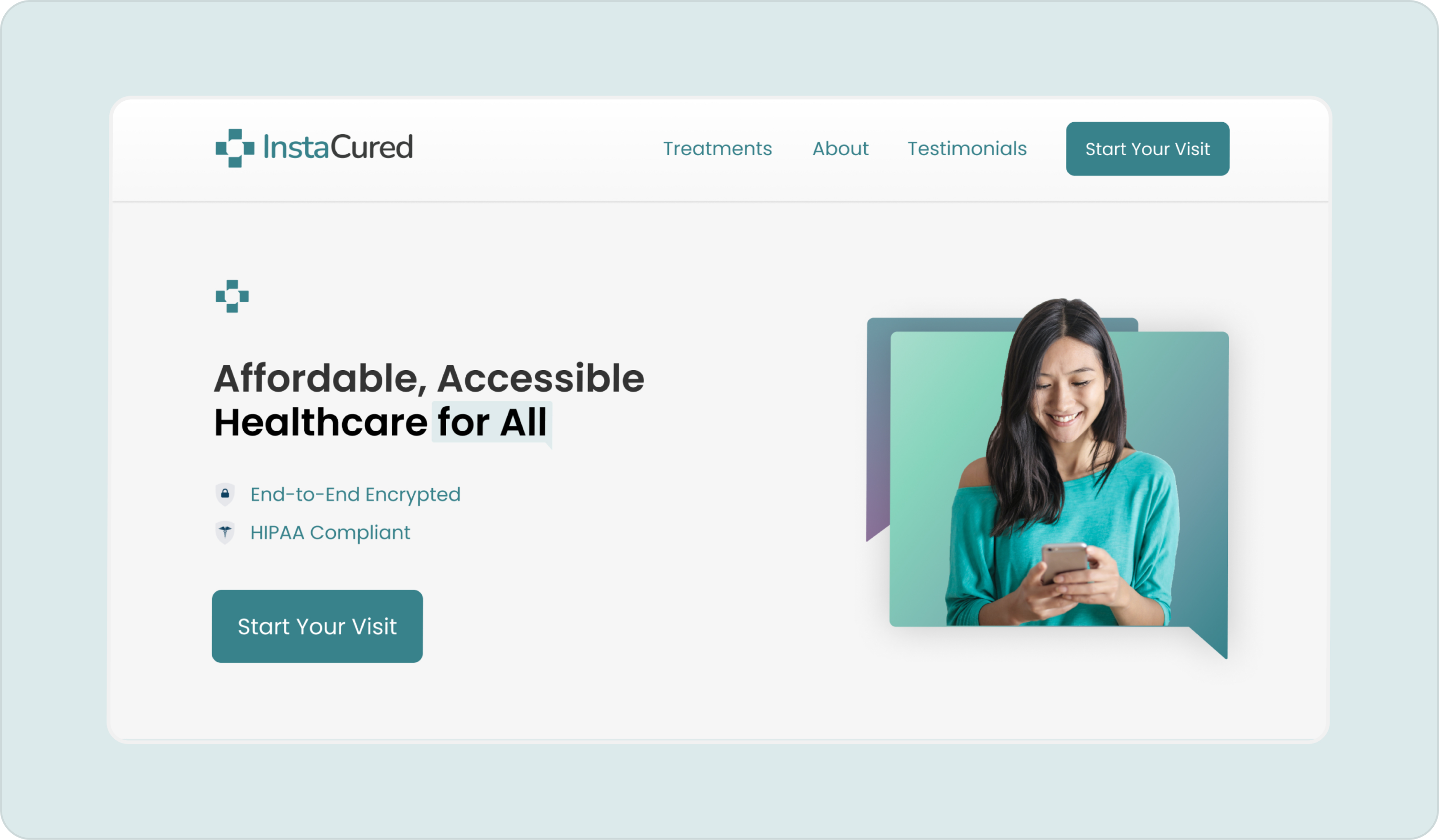 Landing page